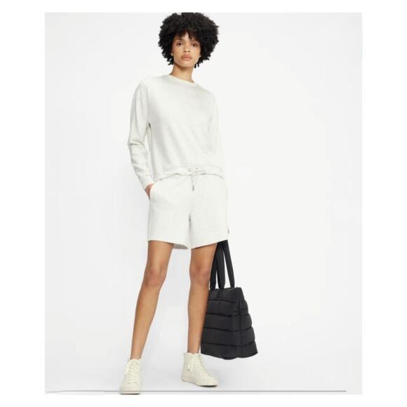 Ted Baker Women's Kalel Jersey Shorts with Satin Trim in Gray - Picture 2 of 9